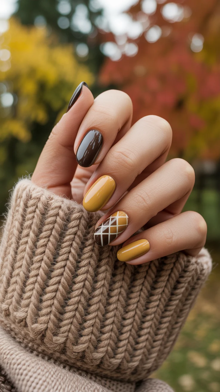 20 Fall Medium Nail Ideas for a Cozy and Stylish Look in 2026