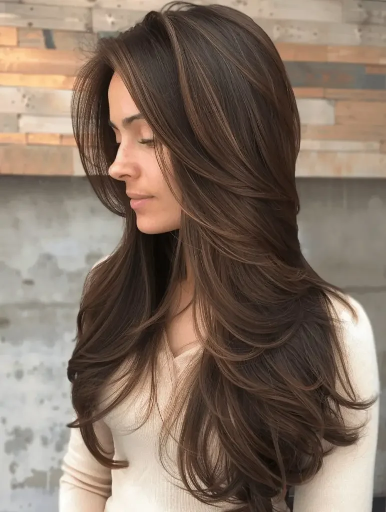 23 Fall Chocolate Brown Hair Color Inspiration Ideas