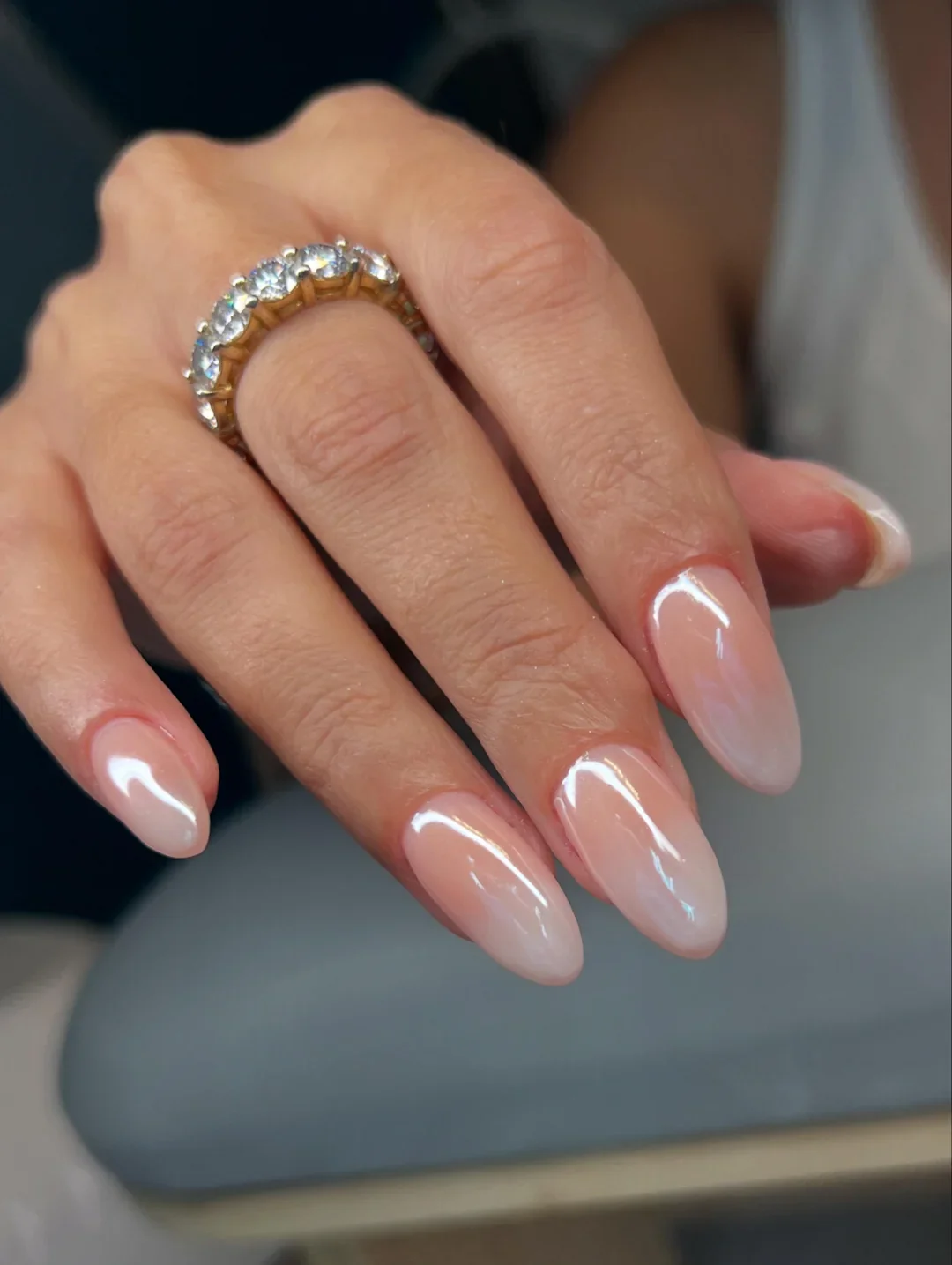 25 Glazed Donut Nails With Chrome Finish Effect