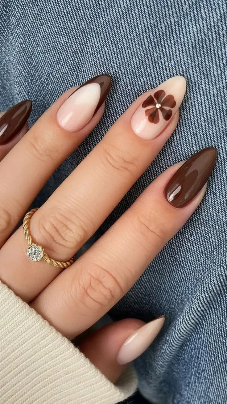 Chocolate Brown Fall Nails 2026 Designs: 29 Trendy Ideas
