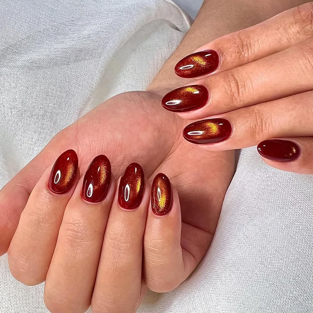 21 Cat Eye Nails With Magnetic Gel Polish For Fall
