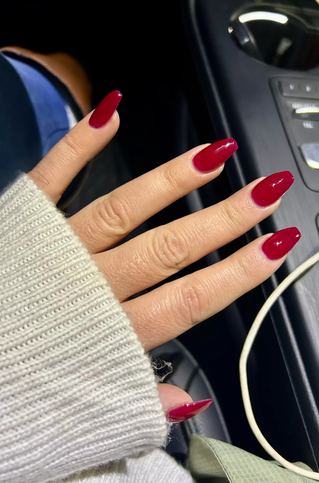 24 Cherry Red Nails For Elegant Everyday Fall 2026 Manicure