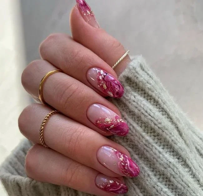 24 Raspberry Nails For Elegant Everyday Fall 2026 Manicure Ideas