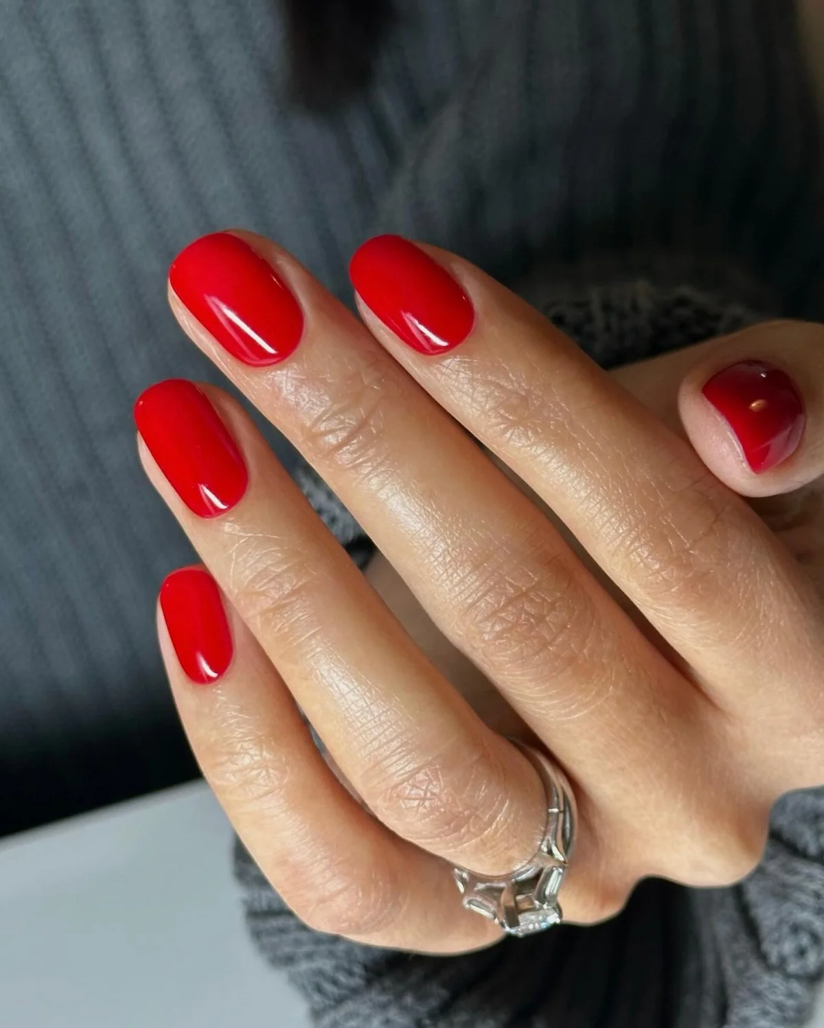 20 Short Glossy Gel Nails Inspiration Ideas