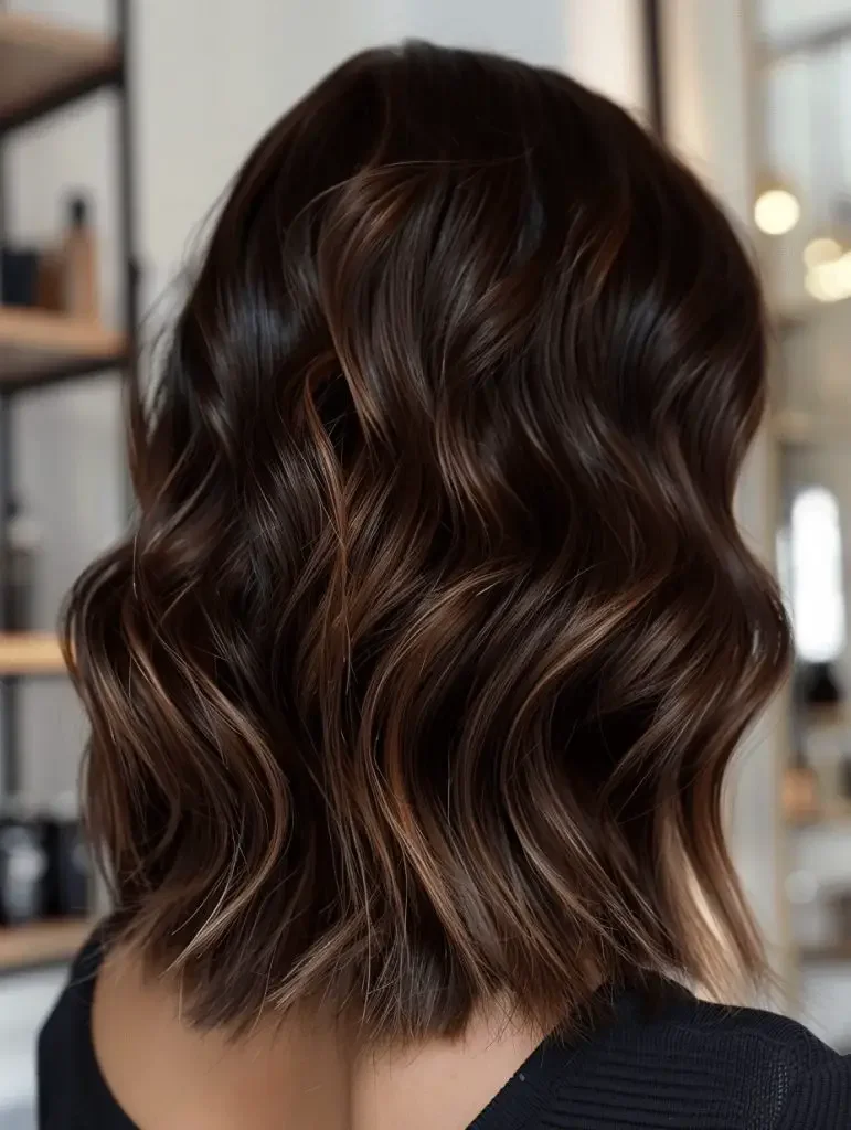 23 Fall Chocolate Brown Hair Color Inspiration Ideas