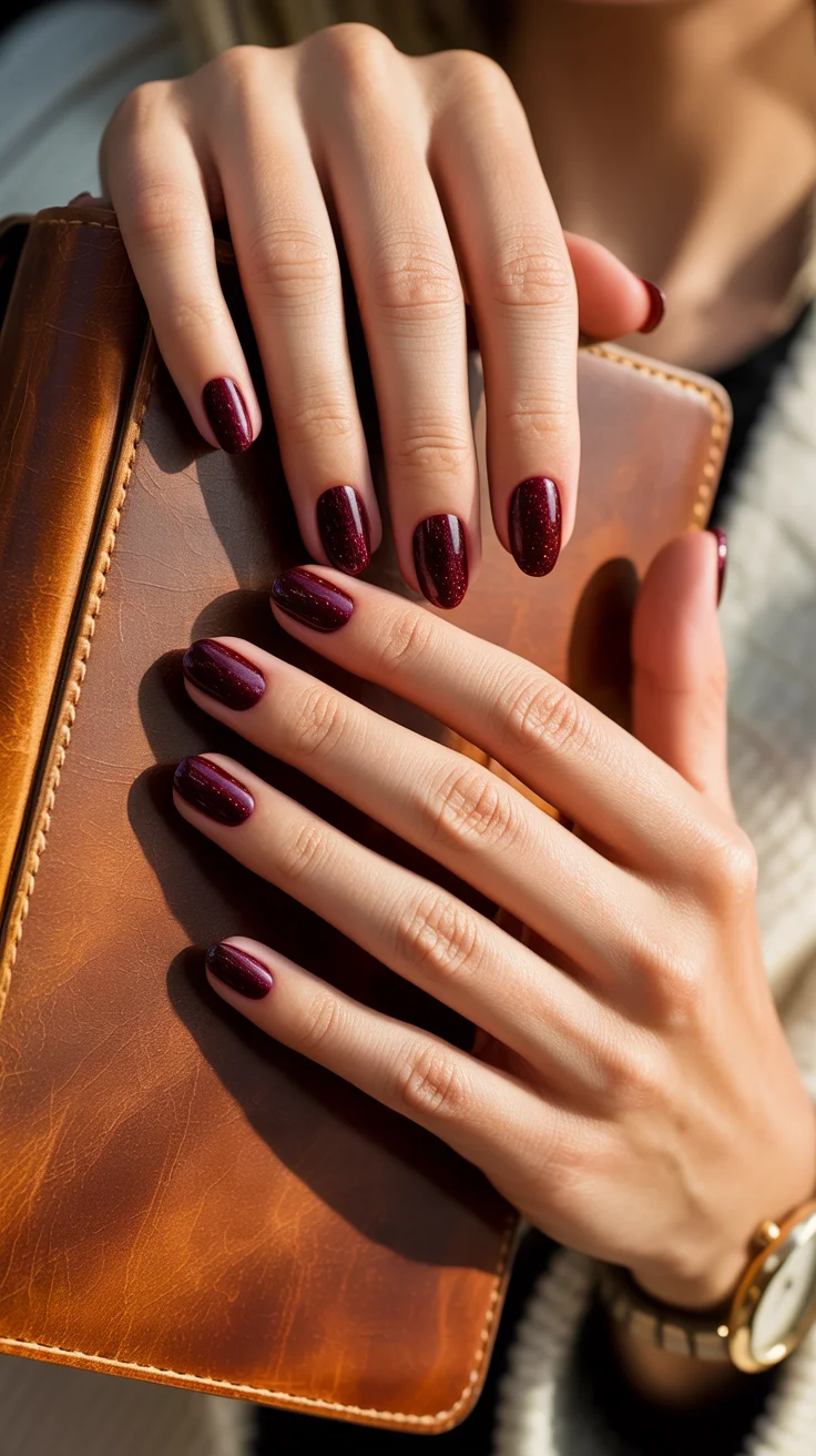 22 Dark Cherry Nails for Fall Season That Make Every Autumn Outfit Feel More Elegant
