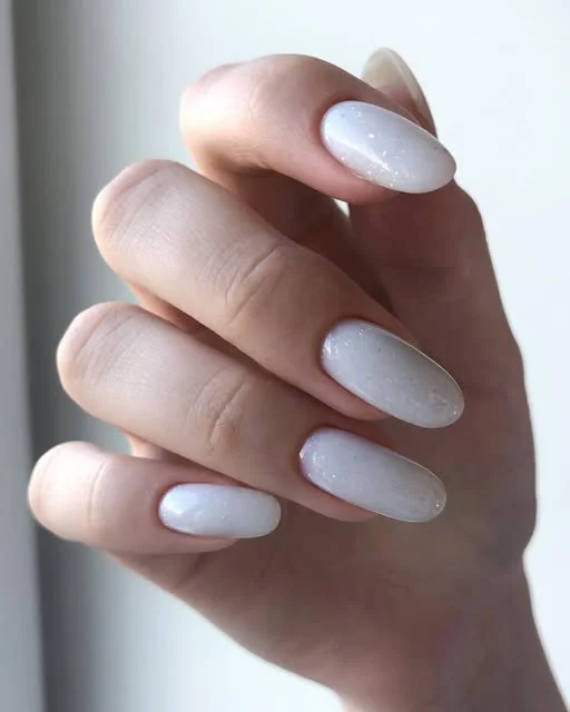 20 Milky White Nails With Shimmer Accents: Elegant 2026 Manicure Ideas