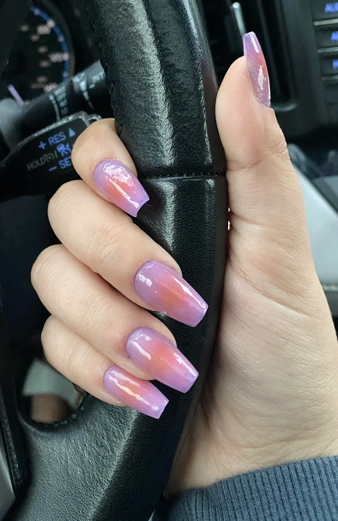 22 Aura Nails Design With Soft Color Blends: Dreamy Ideas