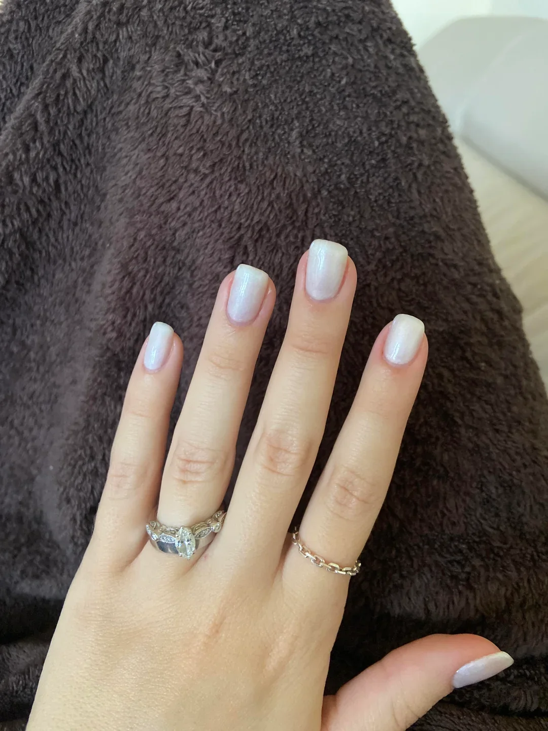 25 Milky White Nails For Minimal Chic Style