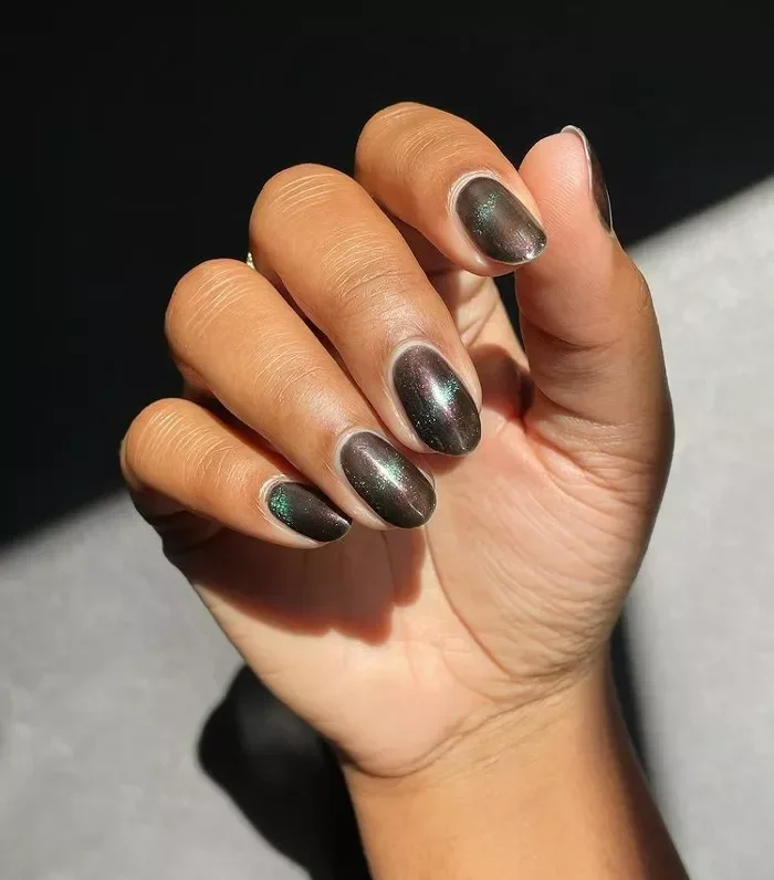 21 Cat Eye Nails With Magnetic Gel Polish For Fall