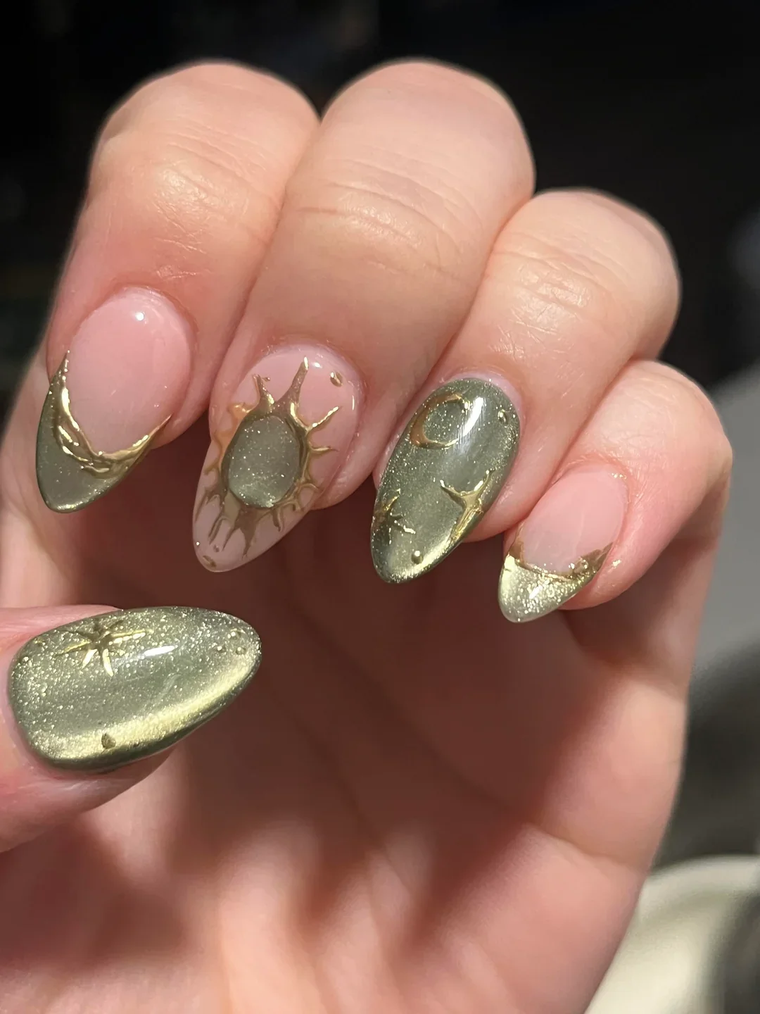 26 Olive Green Fall Nails 2026 Ideas for a Chic Autumn Manicure