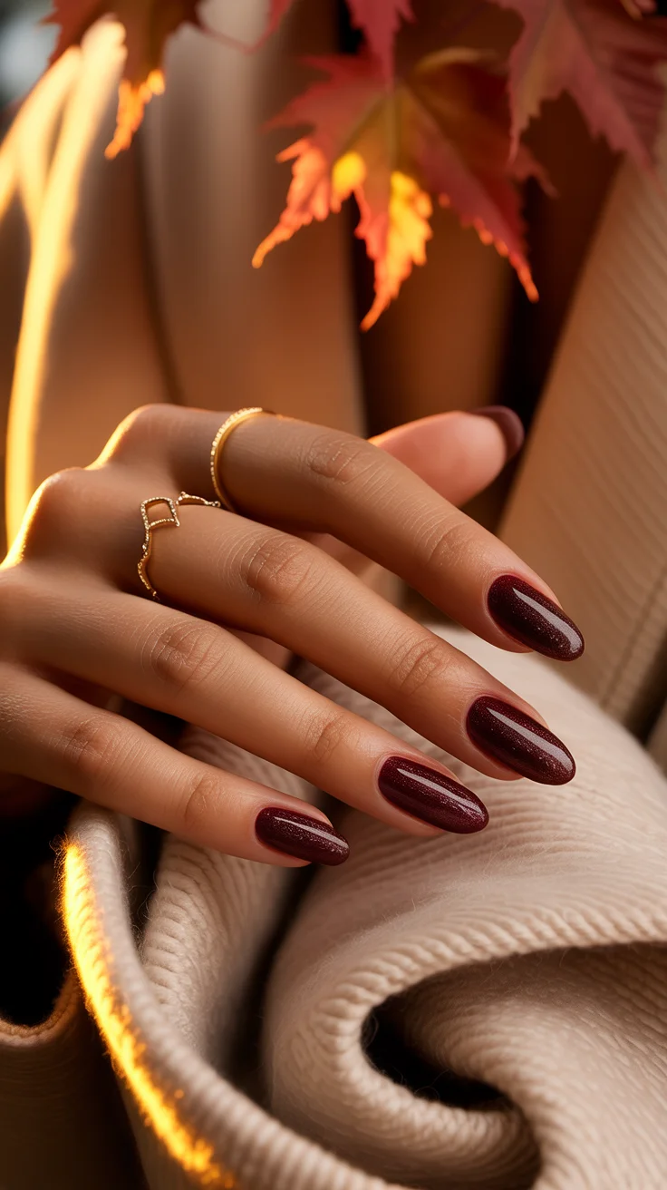22 Dark Cherry Nails for Fall Season That Make Every Autumn Outfit Feel More Elegant