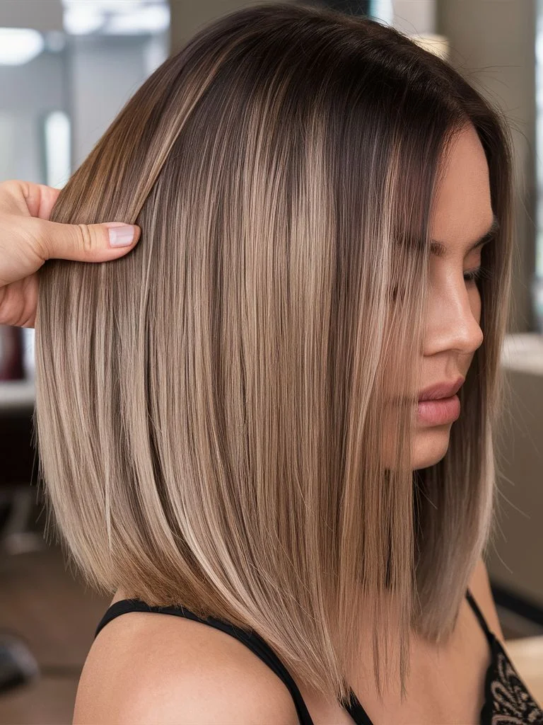 21 Smoky Caramel Balayage Lob for Fall 2026 Ideas