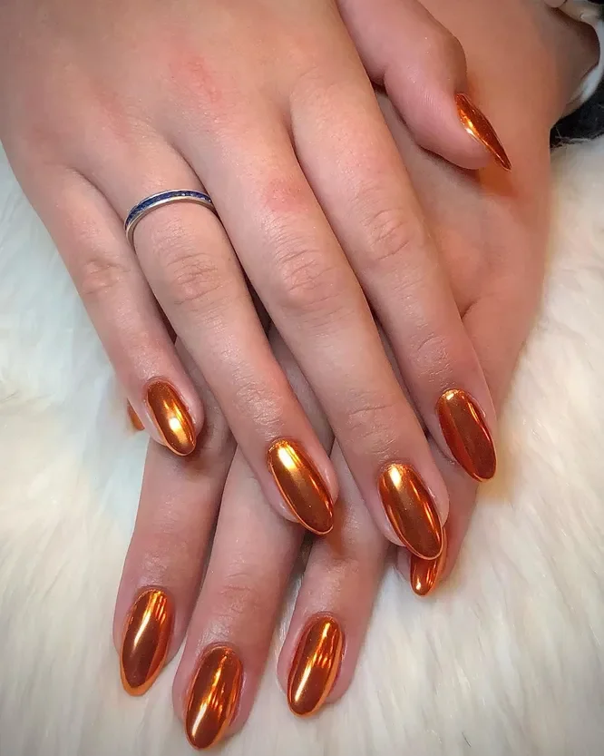 Elegant Almond Nails With Chrome Finish: 23 Stylish Ideas for 2026