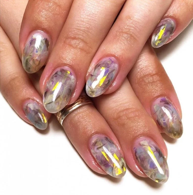 Fall Colored Glass Gel Nails: 19 Stunning Ideas for 2026