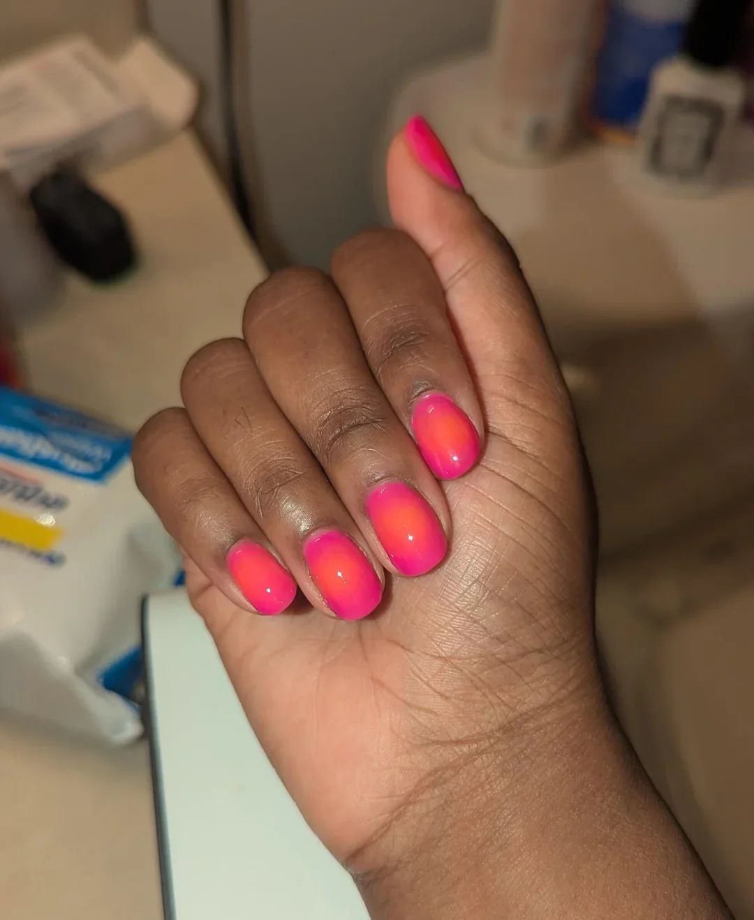 22 Aura Nails Design With Soft Color Blends: Dreamy Ideas
