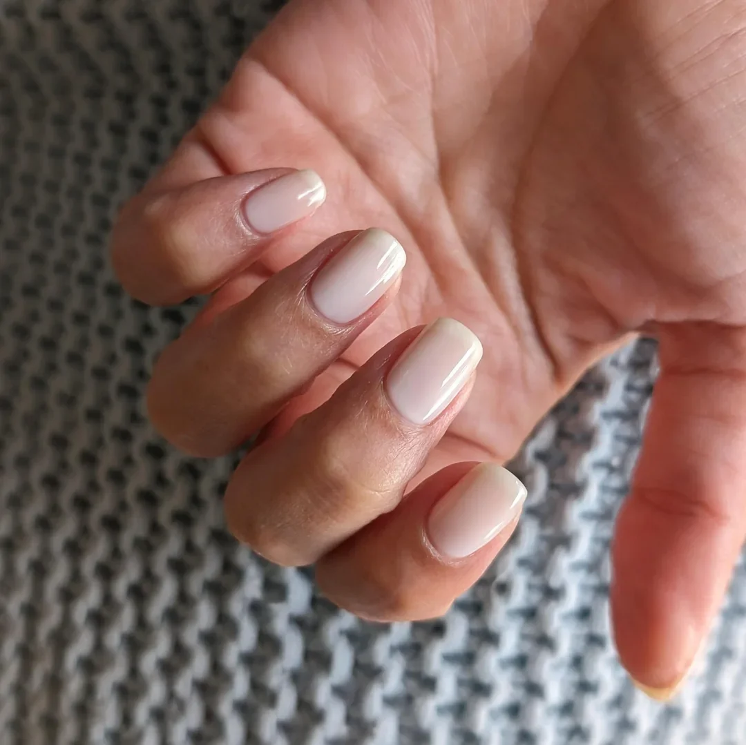 25 Milky White Nails For Minimal Chic Style
