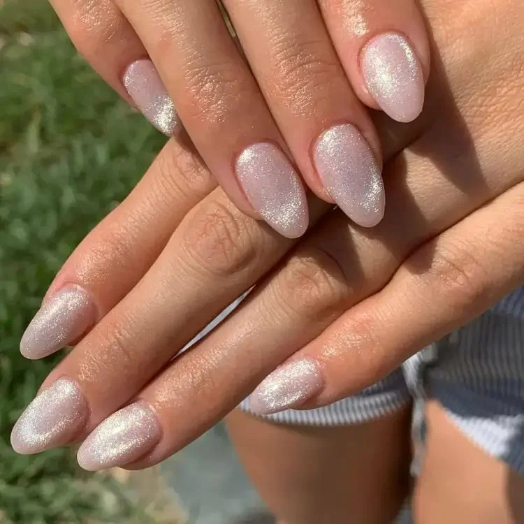 23 Velvet Magnetic Nails Luxurious Glossy Finish: Chic Manicure Ideas