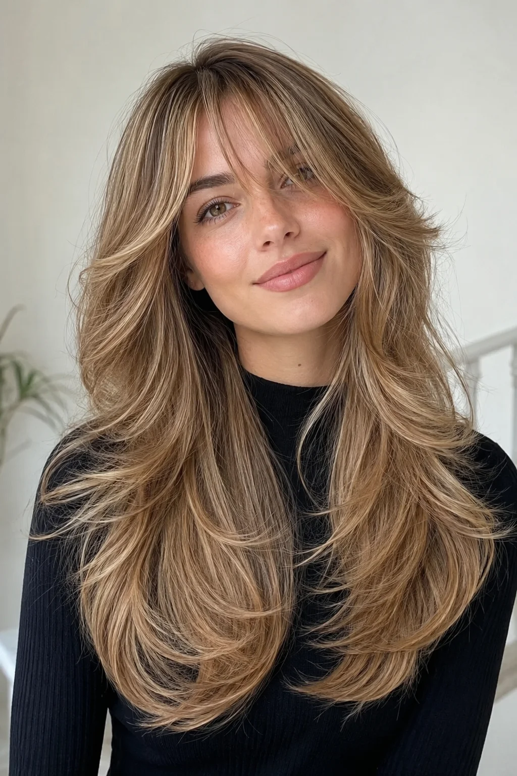 Soft Butterfly Haircut With Bangs: 24 Stylish Ideas for 2026