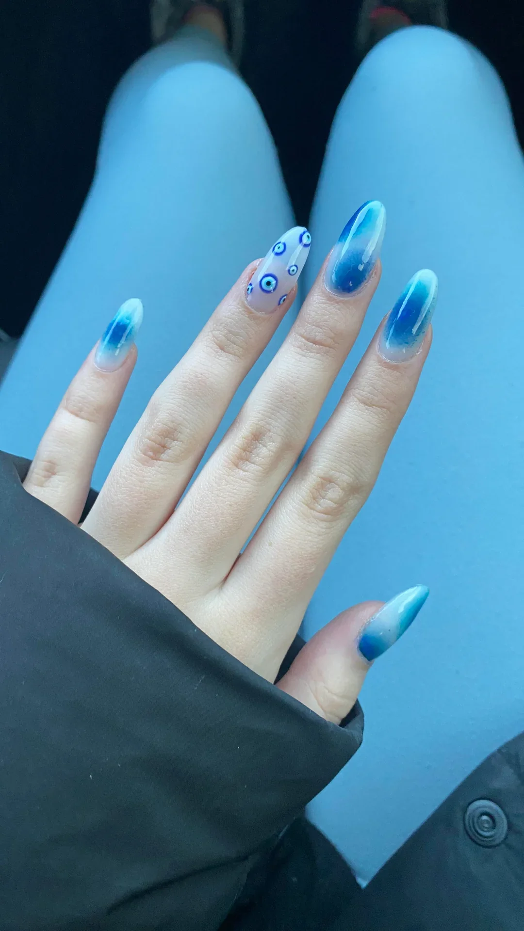 22 Aura Nails Design With Soft Color Blends: Dreamy Ideas