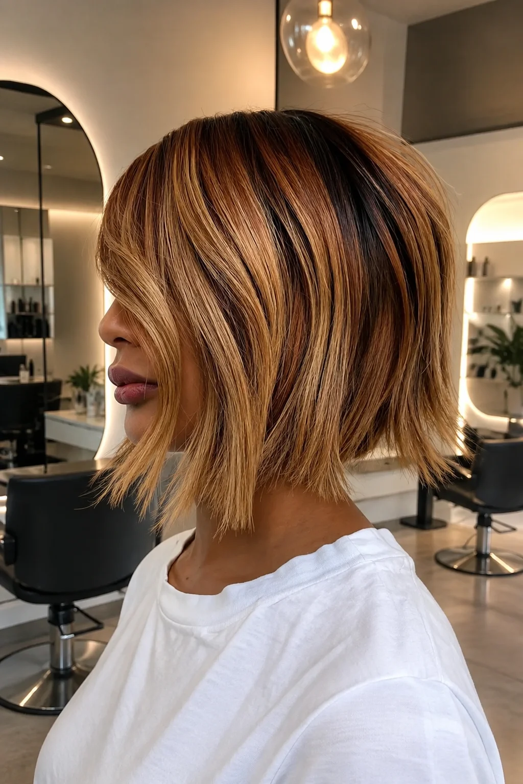 21 Smoky Caramel Balayage Lob for Fall 2026 Ideas