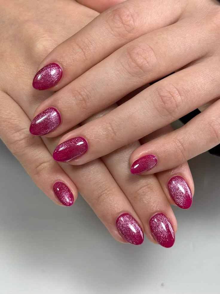 24 Raspberry Nails For Elegant Everyday Fall 2026 Manicure Ideas