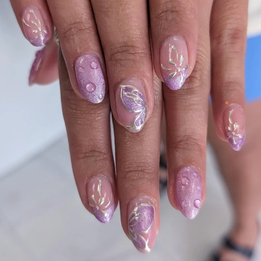 27 Chrome Cat Eye Fall Nails 2026 Ideas for a Chic Seasonal Manicure
