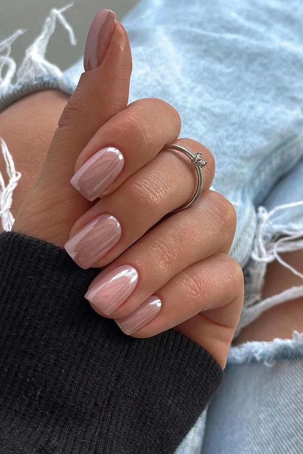 24 Minimalist Nude Manicure Ideas for Everyday Style