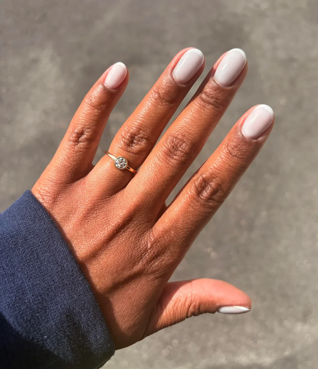 25 Milky White Nails For Minimal Chic Style