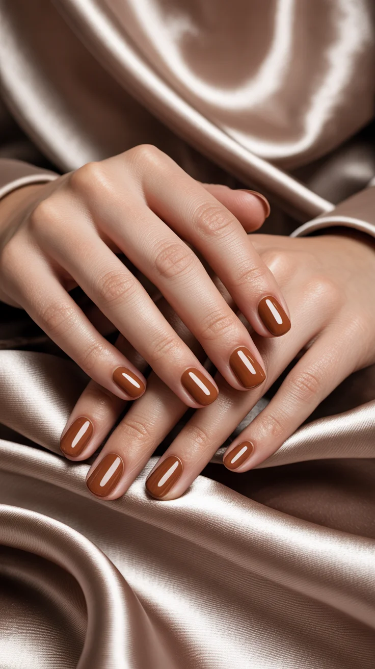 25 Fall Short Nails 2026 That Make Every Autumn Outfit Look More Polished