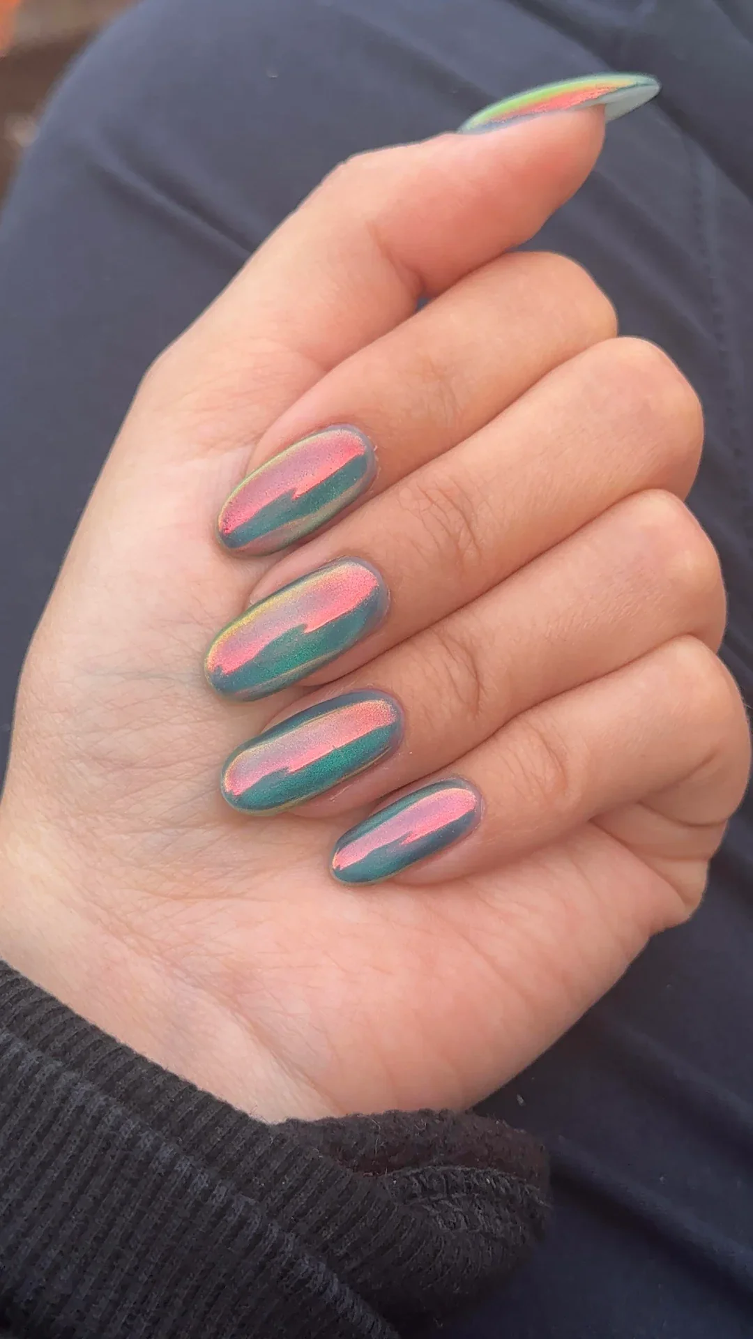27 Chrome Cat Eye Fall Nails 2026 Ideas for a Chic Seasonal Manicure