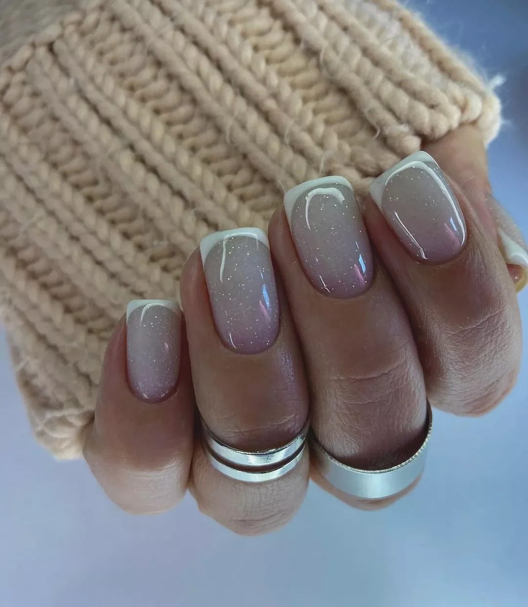 30 Modern Fall French Tips With Creative Nail Designs
