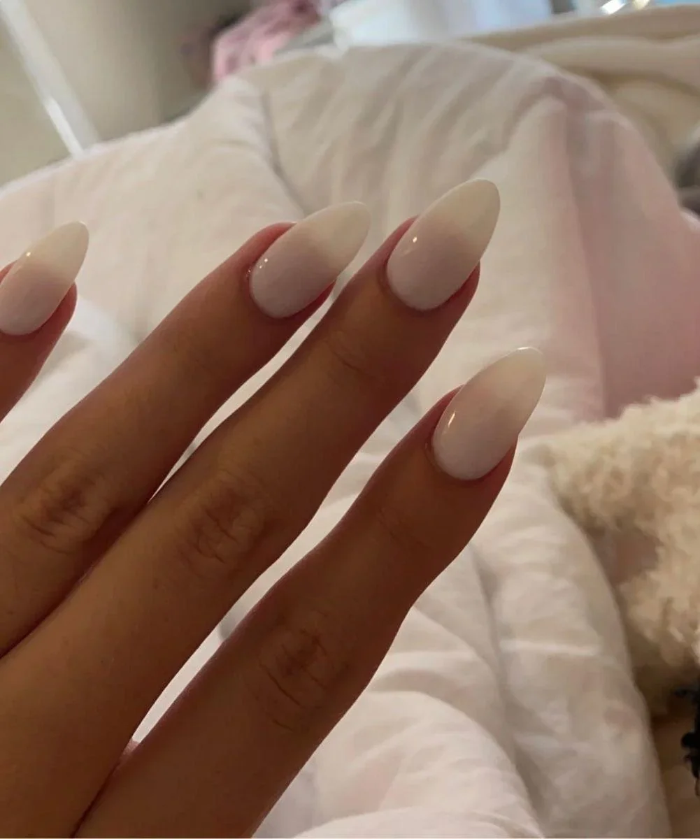 25 Milky White Nails For Minimal Chic Style