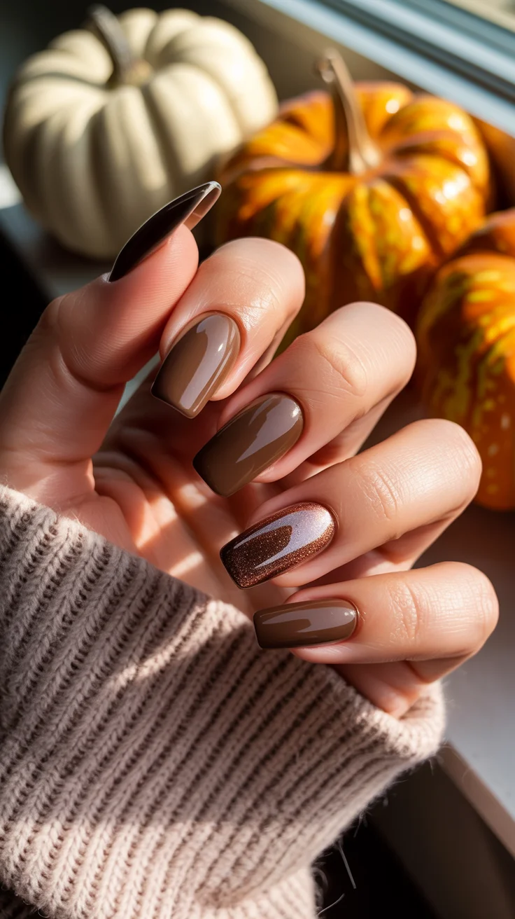 20 Fall Medium Nail Ideas for a Cozy and Stylish Look in 2026