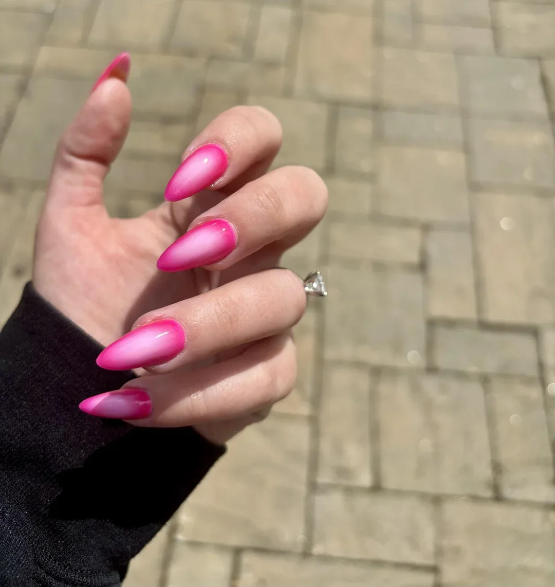 22 Aura Nails Design With Soft Color Blends: Dreamy Ideas