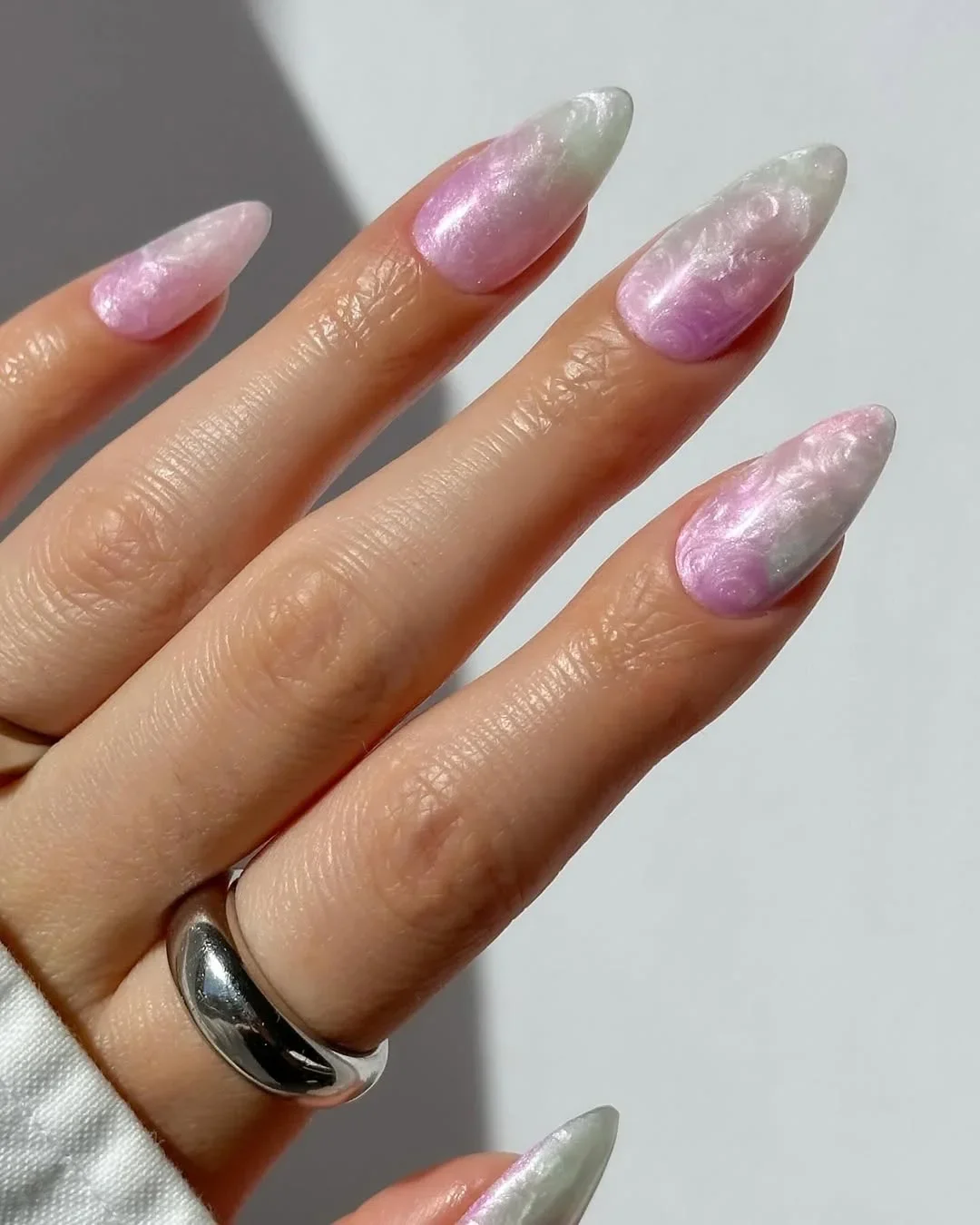 Elegant Almond Nails With Chrome Finish: 23 Stylish Ideas for 2026