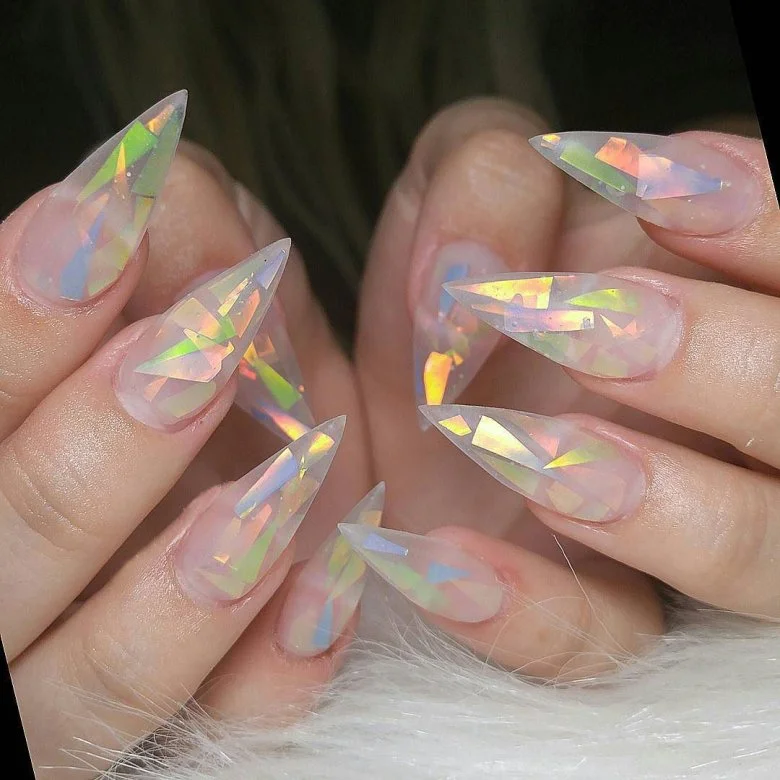 Fall Colored Glass Gel Nails: 19 Stunning Ideas for 2026