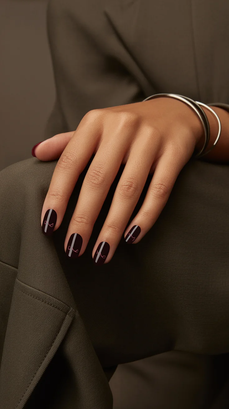 22 Dark Cherry Nails for Fall Season That Make Every Autumn Outfit Feel More Elegant