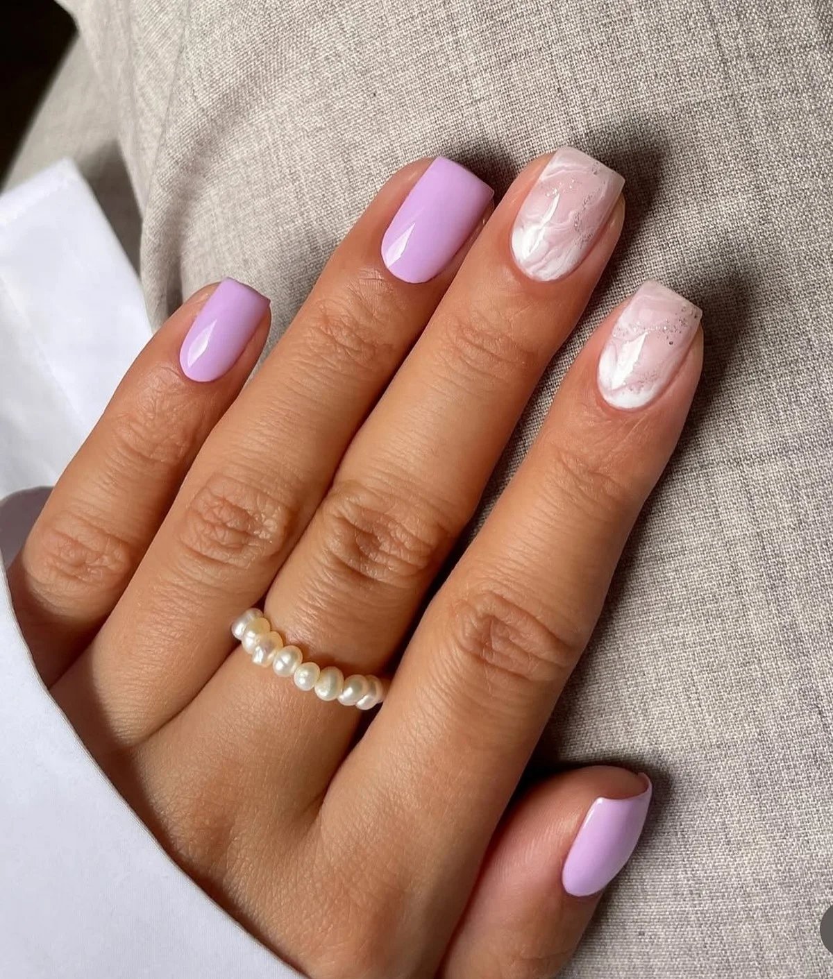 20 Short Glossy Gel Nails Inspiration Ideas