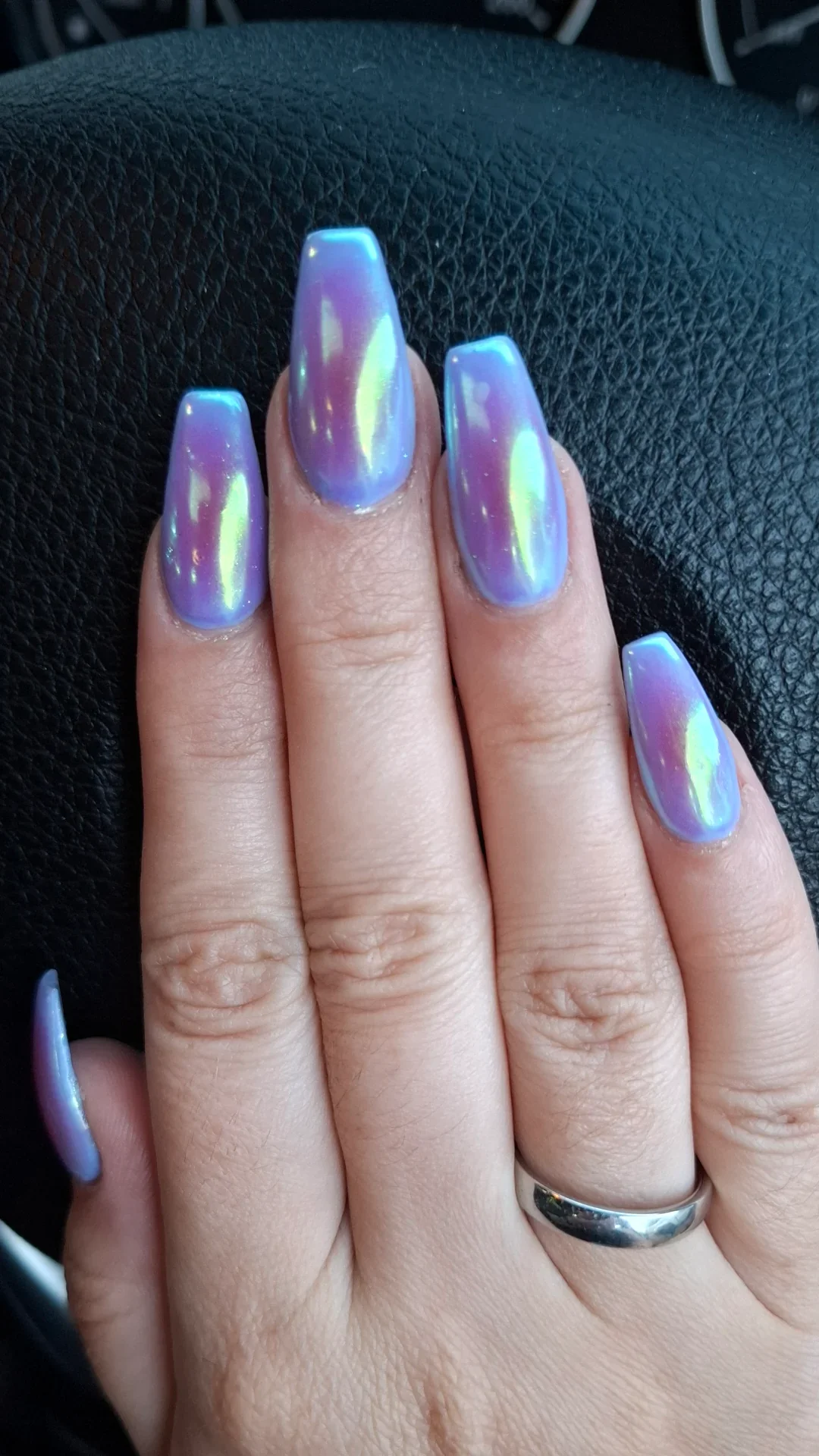22 Aura Nails Design With Soft Color Blends: Dreamy Ideas