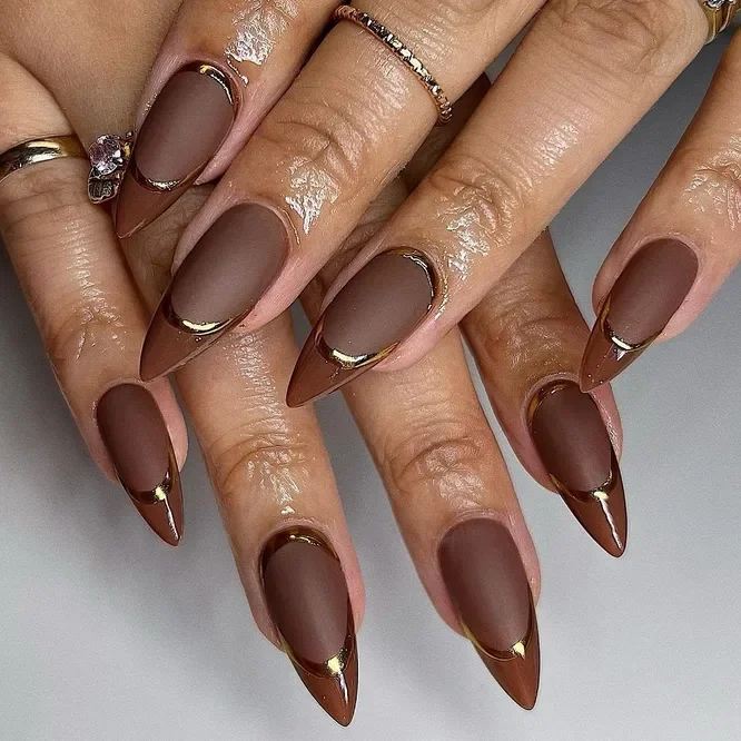 Chocolate Brown Fall Nails 2026 Designs: 29 Trendy Ideas
