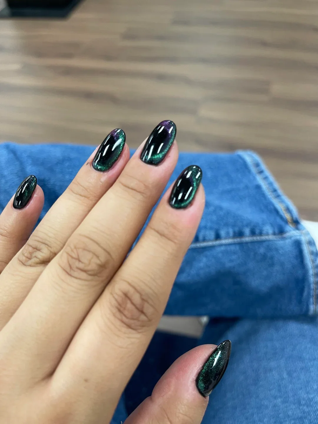 27 Chrome Cat Eye Fall Nails 2026 Ideas for a Chic Seasonal Manicure