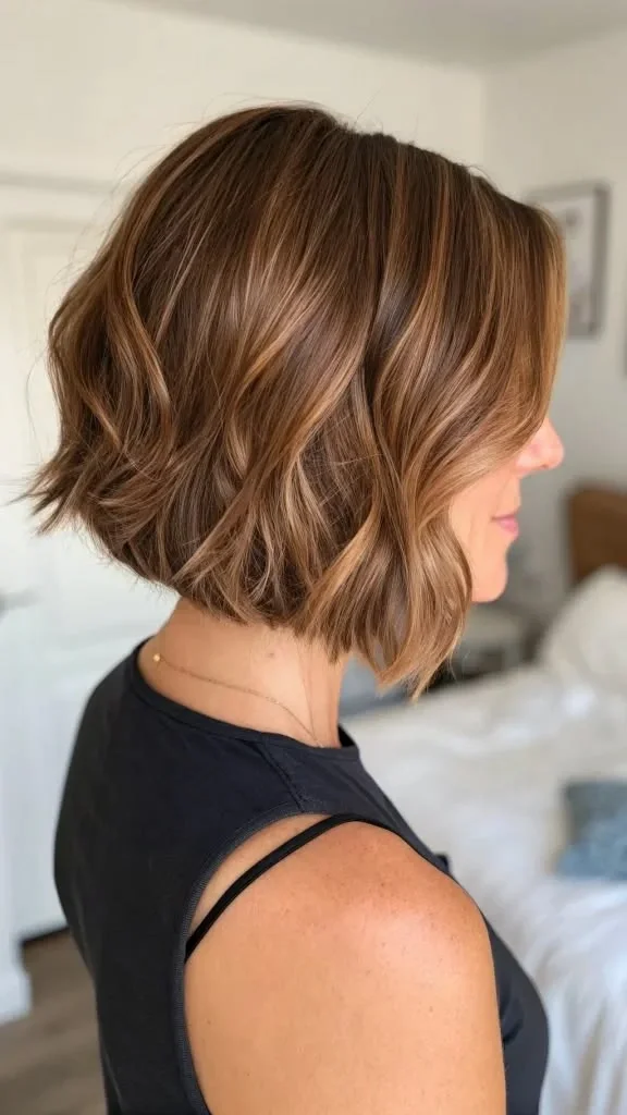 21 Smoky Caramel Balayage Lob for Fall 2026 Ideas