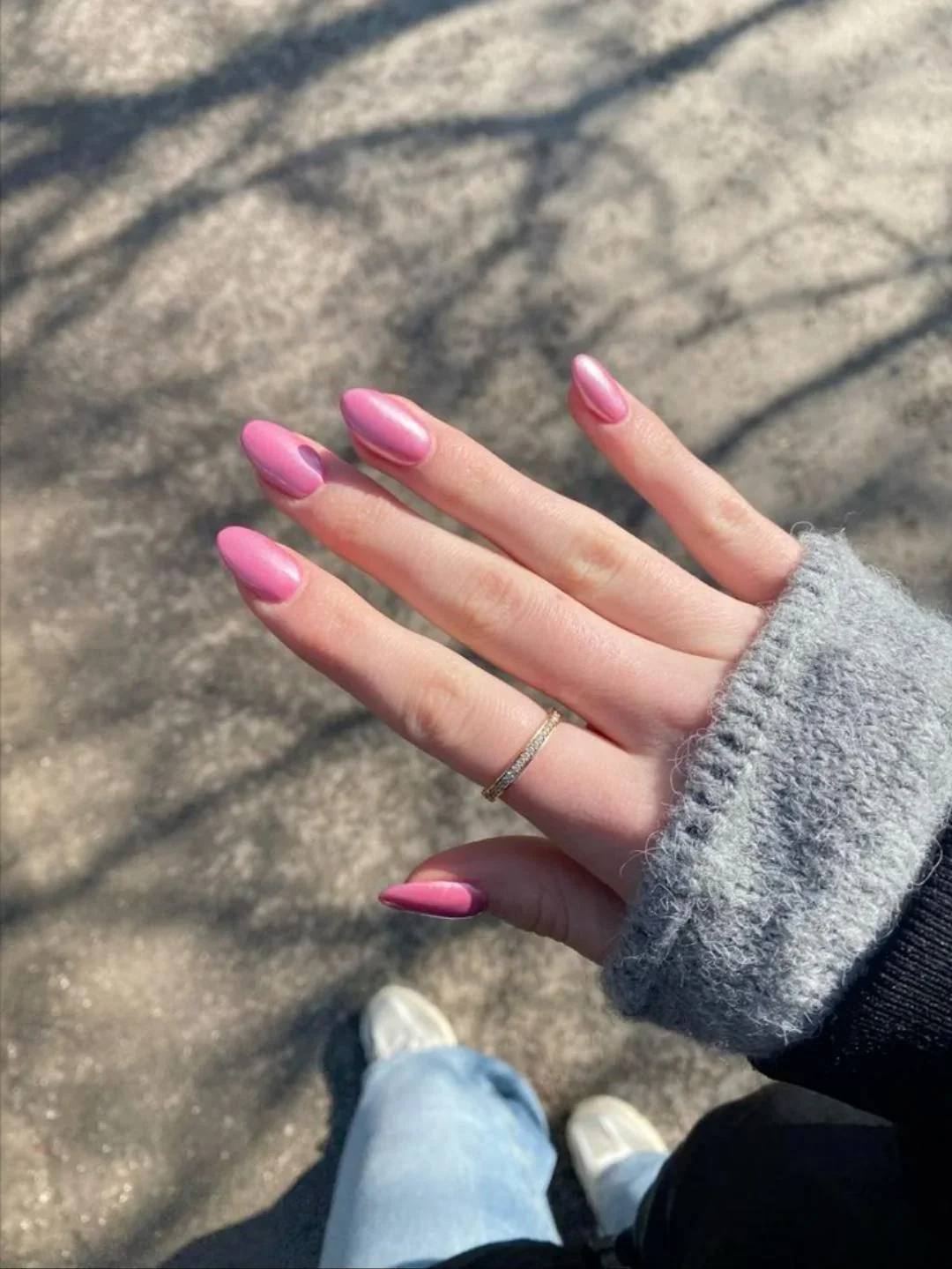 21 Soft Pink Nails With Pearl Details Fall 2026