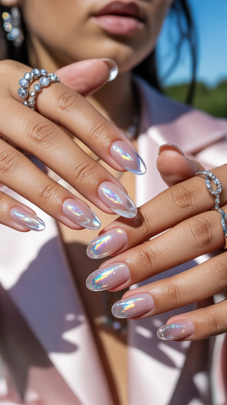22 Glass Gel Nails You'll Want to Try in 2026 for a Glossy, Modern Manicure