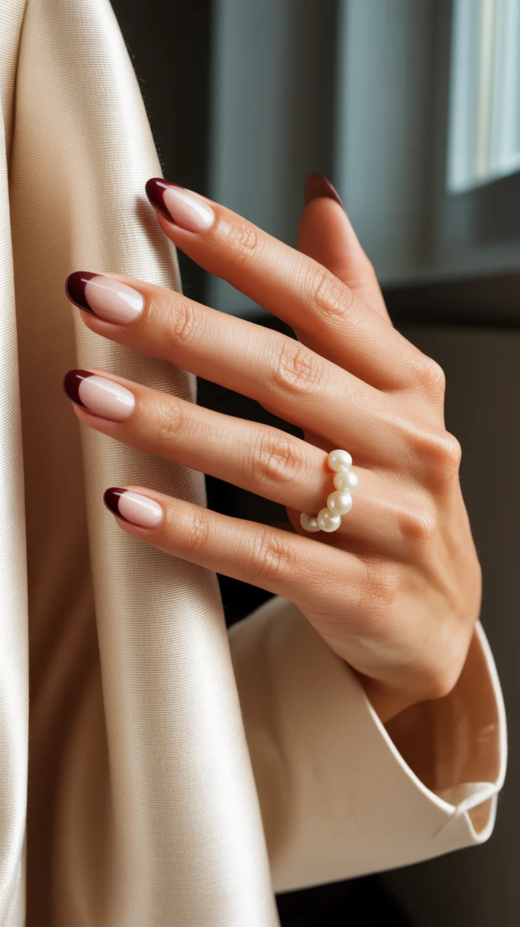 22 Dark Cherry Nails for Fall Season That Make Every Autumn Outfit Feel More Elegant