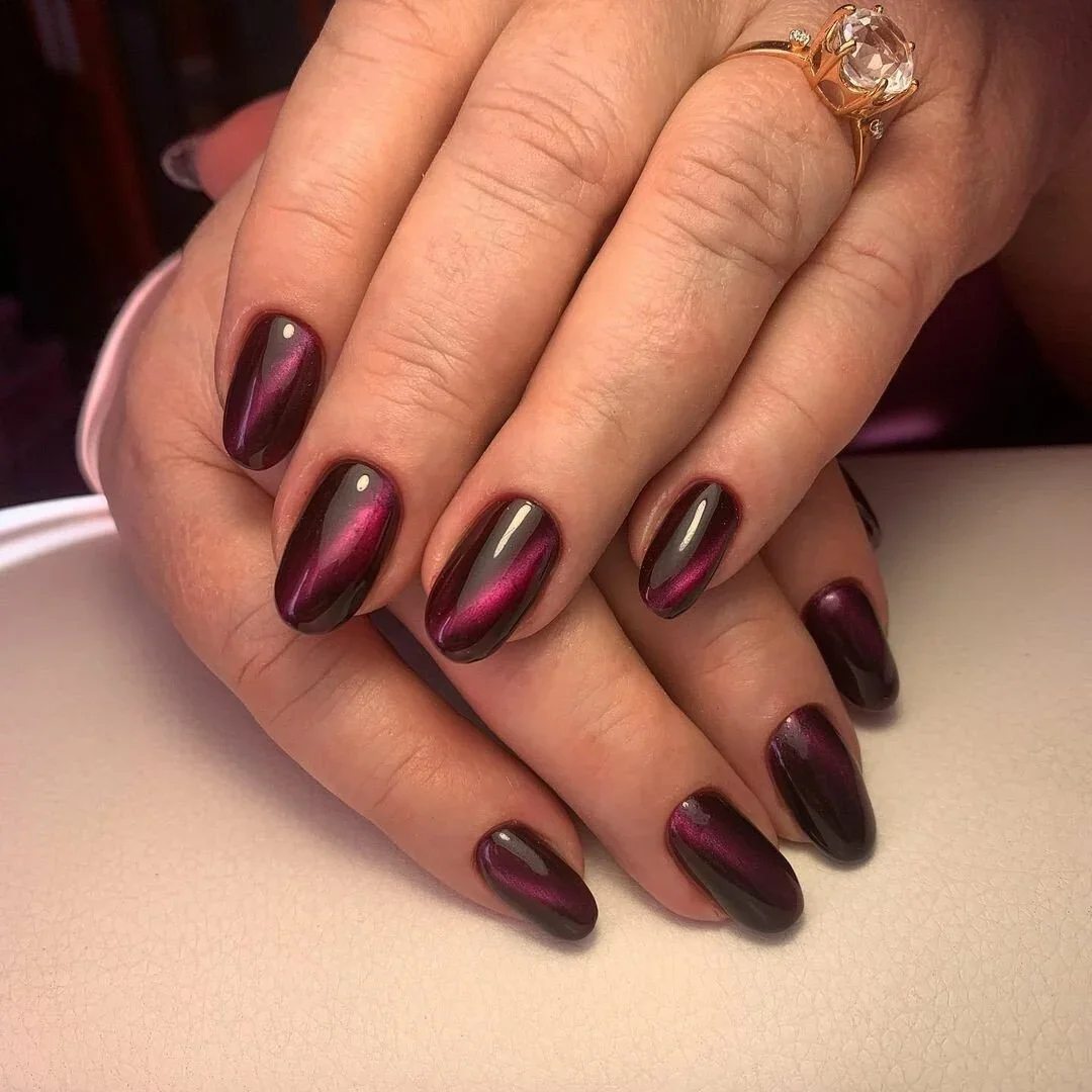 25 Plum Burgundy Fall Nails 2026 Ideas for a Chic Autumn Manicure