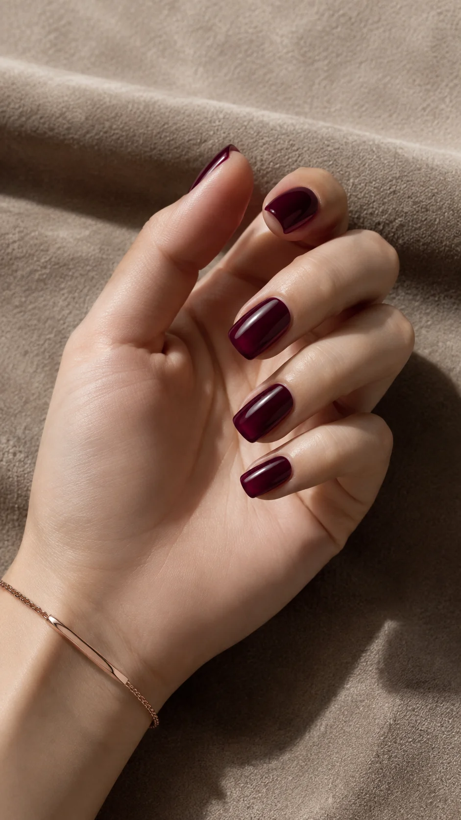 22 Dark Cherry Nails for Fall Season That Make Every Autumn Outfit Feel More Elegant