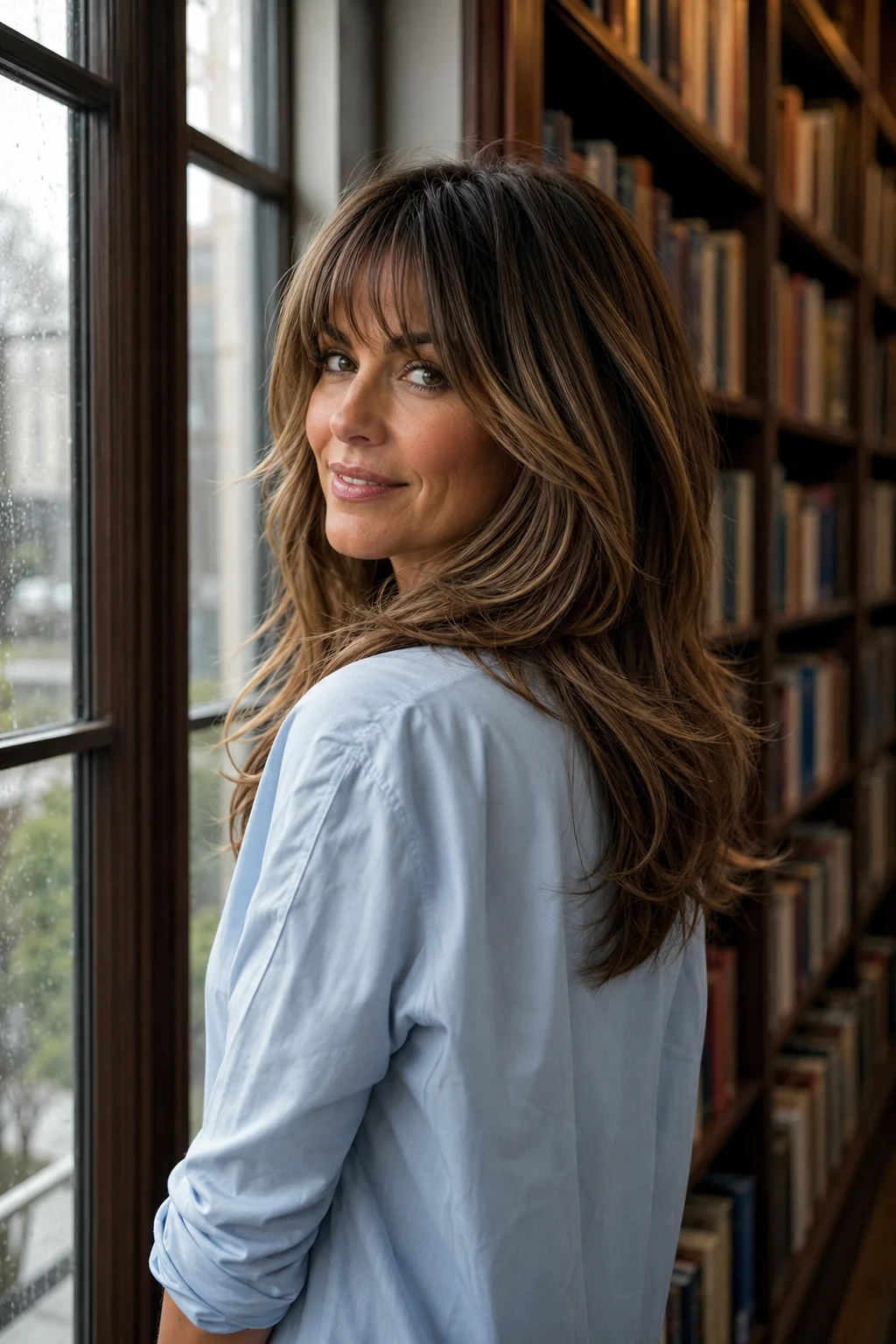 Soft Butterfly Haircut With Bangs: 24 Stylish Ideas for 2026