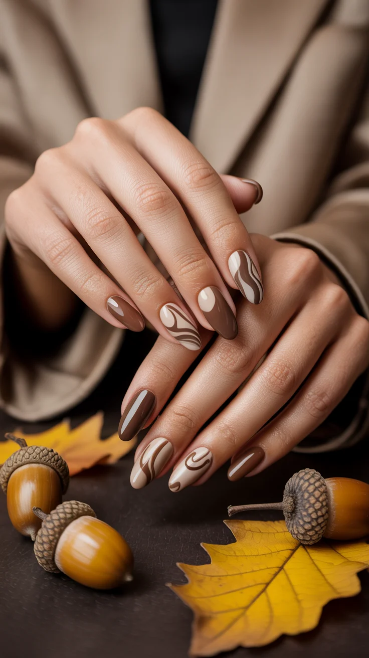 20 Fall Medium Nail Ideas for a Cozy and Stylish Look in 2026